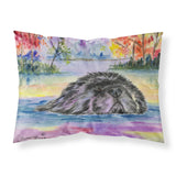 Caroline'S Treasures Ss8040Pillowcase Newfoundland Moisture Wicking Fabric Standard Pillowcase, Large, Multicolor