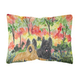 Caroline'S Treasures Ss8045Pw1216 Briard Decorative Canvas Fabric Pillow, Large, Multicolor