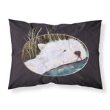 Caroline'S Treasures Ss8052Pillowcase Westie Moisture Wicking Fabric Standard Pillowcase, Large, Multicolor