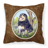 Caroline'S Treasures Ss8106Pw1414 Tibetan Mastiff Decorative Canvas Fabric Pillow, Large, Multicolor