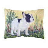 Caroline'S Treasures Ss8109Pw1216 French Bulldog Decorative Canvas Fabric Pillow, Large, Multicolor