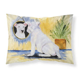Caroline'S Treasures Ss8135Pillowcase Bull Terrier Moisture Wicking Fabric Standard Pillowcase, Large, Multicolor