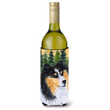 Sheltie Wine Bottle Beverage Insulator Beverage Insulator Hugger Ss8140Literk