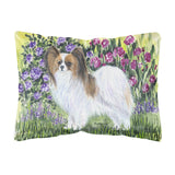 Caroline'S Treasures Ss8153Pw1216 Papillon Decorative Canvas Fabric Pillow, Large, Multicolor