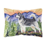Caroline'S Treasures Ss8157Pw1216 Alaskan Malamute Decorative Canvas Fabric Pillow, Large, Multicolor