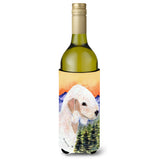 Bedlington Terrier Wine Bottle Beverage Insulator Beverage Insulator Hugger Ss8158Literk