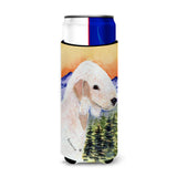 Bedlington Terrier Ultra Beverage Insulators For Slim Cans Ss8158Muk