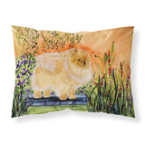 Caroline'S Treasures Ss8161Pillowcase Pomeranian Moisture Wicking Fabric Standard Pillowcase, Large, Multicolor