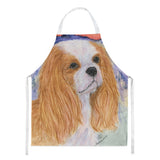 Caroline'S Treasures Ss8164Apron Cavalier Spaniel Apron, Large, Multicolor