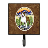 Caroline'S Treasures Ss8167Sh4 Bull Terrier Leash Holder Or Key Hook, Small, Multicolor
