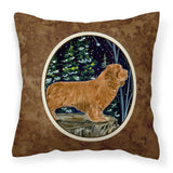 Caroline'S Treasures Ss8174Pw1414 Sussex Spaniel Decorative Canvas Fabric Pillow, Large, Multicolor