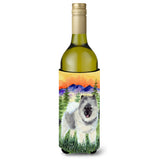 Keeshond Wine Bottle Beverage Insulator Beverage Insulator Hugger Ss8192Literk