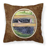 Caroline'S Treasures Ss8193Pw1414 Scottish Terrier Decorative Canvas Fabric Pillow, Large, Multicolor