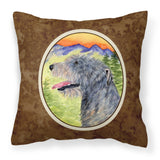 Caroline'S Treasures Ss8209Pw1414 Irish Wolfhound Decorative Canvas Fabric Pillow, Large, Multicolor