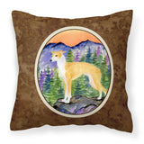 Caroline'S Treasures Ss8225Pw1414 Italian Greyhound Decorative Canvas Fabric Pillow, Large, Multicolor