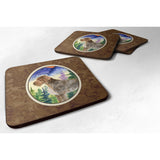 Caroline'S Treasures Ss8226Fc German Wirehaired Pointer Foam Coasters (Set Of 4), 3.5 H X 3.5 W, Multicolor