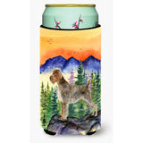 German Wirehaired Pointer Tall Boy Beverage Insulator Beverage Insulator Hugger