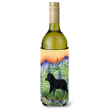 Schipperke Wine Bottle Beverage Insulator Beverage Insulator Hugger Ss8231Literk