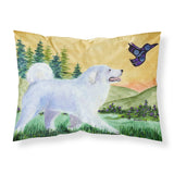 Caroline'S Treasures Ss8241Pillowcase Great Pyrenees Moisture Wicking Fabric Standard Pillowcase, Large, Multicolor
