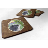 Caroline'S Treasures Ss8259Fc Japanese Chin Foam Coasters (Set Of 4), 3.5 H X 3.5 W, Multicolor