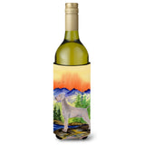 Weimaraner Wine Bottle Beverage Insulator Beverage Insulator Hugger Ss8267Literk