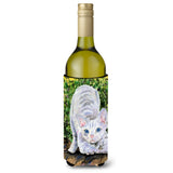 Cat - Devon Rex Wine Bottle Beverage Insulator Beverage Insulator Hugger
