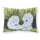Caroline'S Treasures Ss8282Pillowcase Old English Sheepdog Moisture Wicking Fabric Standard Pillowcase, Large, Multicolor
