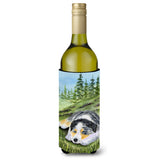 Australian Shepherd Wine Bottle Beverage Insulator Beverage Insulator Hugger Ss8283Literk