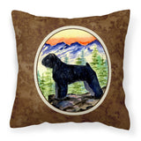 Caroline'S Treasures Ss8286Pw1414 Bouvier Des Flandres Decorative Canvas Fabric Pillow, Large, Multicolor