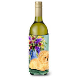 Pomeranian Wine Bottle Beverage Insulator Beverage Insulator Hugger Ss8302Literk