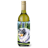 Sheltie Wine Bottle Beverage Insulator Beverage Insulator Hugger Ss8305Literk