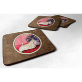 Caroline'S Treasures Ss8306Fc Scottish Terrier Foam Coasters (Set Of 4), 3.5 H X 3.5 W, Multicolor