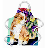 Caroline'S Treasures Ss8312Apron Australian Shepherd Apron, Large, Multicolor