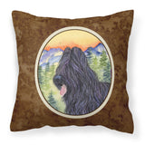 Caroline'S Treasures Ss8319Pw1414 Briard Decorative Canvas Fabric Pillow, Large, Multicolor