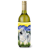 Keeshond Wine Bottle Beverage Insulator Beverage Insulator Hugger Ss8323Literk