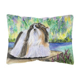 Caroline'S Treasures Ss8329Pw1216 Shih Tzu Decorative Canvas Fabric Pillow, Large, Multicolor