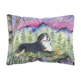 Caroline'S Treasures Ss8332Pw1216 Bernese Mountain Dog Decorative Canvas Fabric Pillow, Large, Multicolor