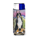 Bernese Mountain Dog Ultra Beverage Insulators For Slim Cans Ss8336Muk