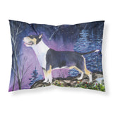 Caroline'S Treasures Ss8344Pillowcase Bull Terrier Moisture Wicking Fabric Standard Pillowcase, Large, Multicolor