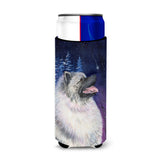 Starry Night Keeshond Ultra Beverage Insulators For Slim Cans Ss8350Muk