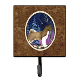 Caroline'S Treasures Ss8352Sh4 Starry Night Akita Leash Holder Or Key Hook, Small, Multicolor