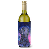 Starry Night Curly Coated Retriever Wine Bottle Beverage Insulator Beverage Insulator Hugger