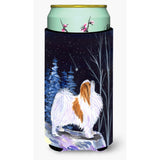 Starry Night Japanese Chin Tall Boy Beverage Insulator Beverage Insulator Hugger