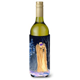 Starry Night Yorkie Wine Bottle Beverage Insulator Beverage Insulator Hugger