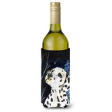 Starry Night Dalmatian Wine Bottle Beverage Insulator Beverage Insulator Hugger
