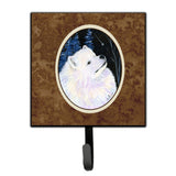 Caroline'S Treasures Ss8376Sh4 Starry Night Samoyed Leash Holder Or Key Hook, Small, Multicolor