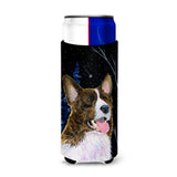 Starry Night Corgi Ultra Beverage Insulators For Slim Cans Ss8387Muk