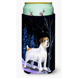 Starry Night Jack Russell Terrier Tall Boy Beverage Insulator Beverage Insulator Hugger