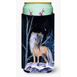 Starry Night Chinese Crested Tall Boy Beverage Insulator Beverage Insulator Hugger