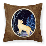 Caroline'S Treasures Ss8392Pw1414 Starry Night Golden Retriever Fabric Pillow, Large, Multicolor